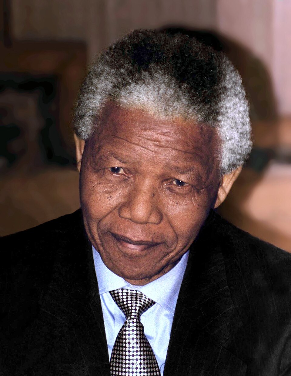 Portrait of Nelson Mandela